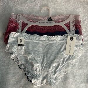 SOLD Laura Ashley Lace Trim Panties New with Tags